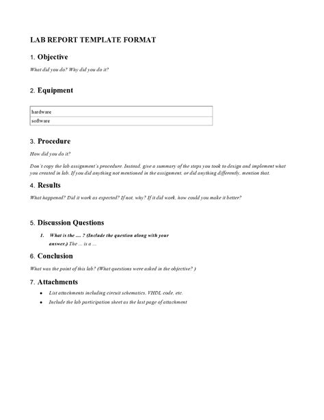 40 Useful Lab Report Examples (& Free Templates) .